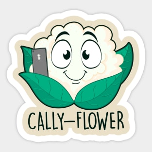 Cally- flower Sticker